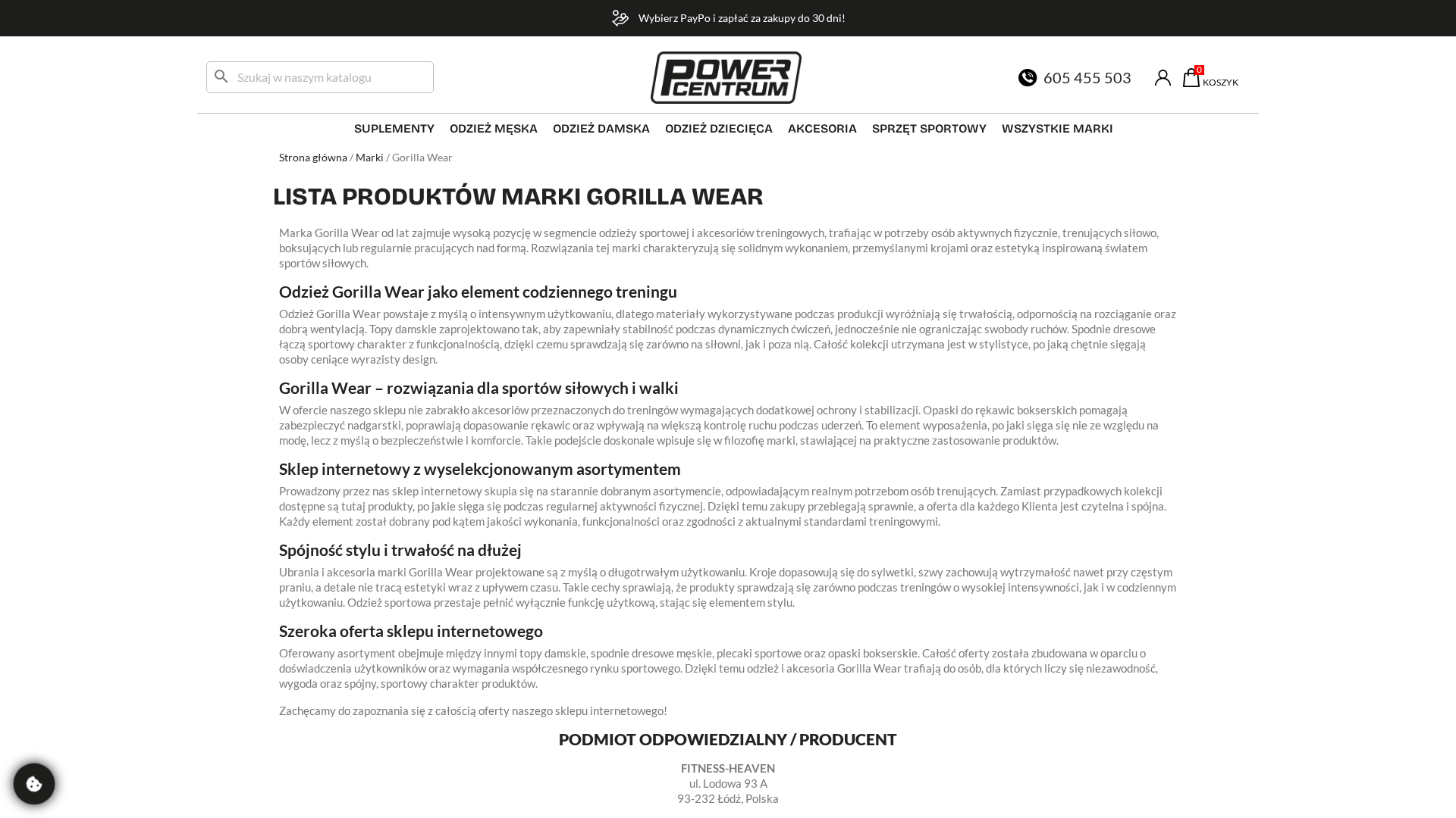 Dla kogo Gorilla Wear będzie dobrym wyborem pod kątem stylu, funkcjonalności i rodzaju aktywności?
