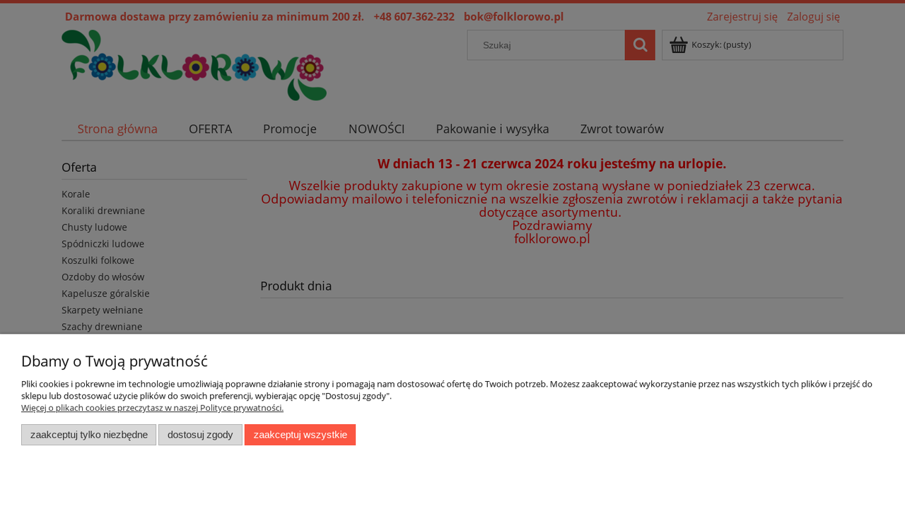 Sklep folkowy folklorowo.pl cover