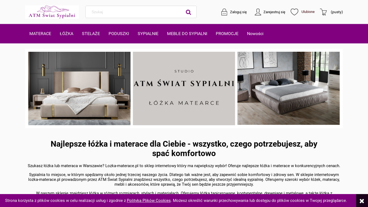 Materace do łóżek, do sypialni | Sklep internetowy ATM Świat Sypialni cover