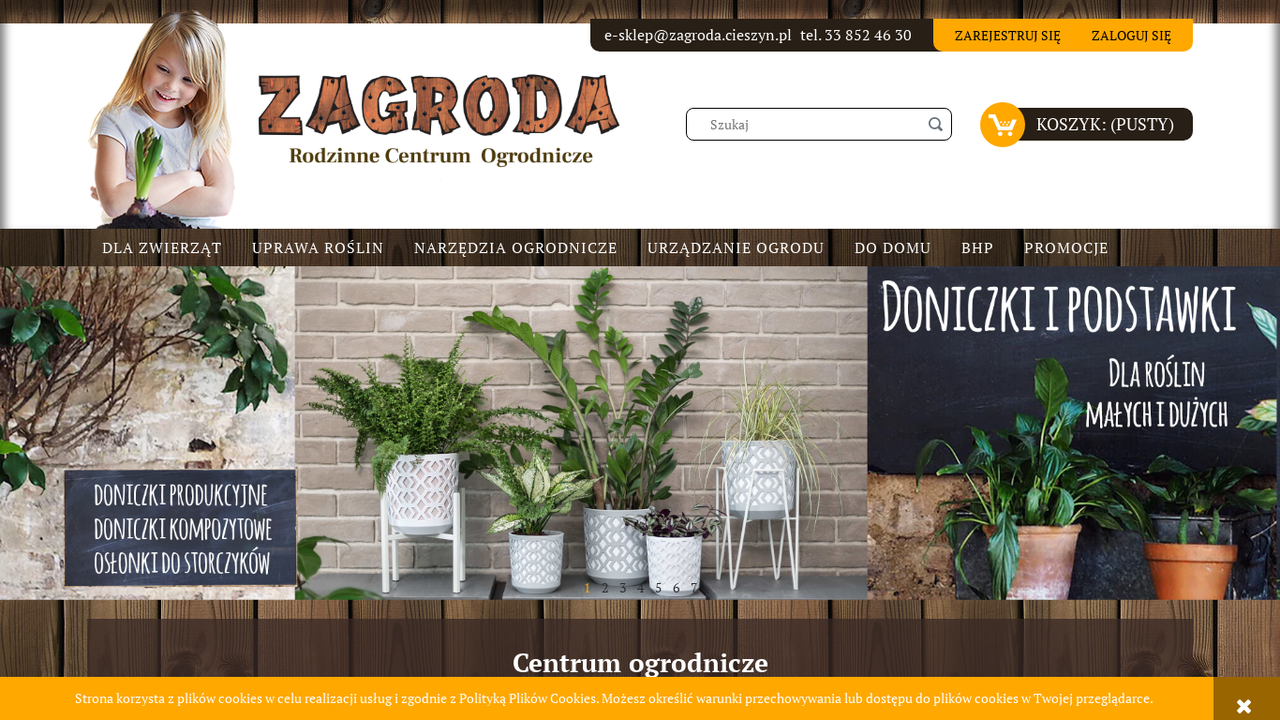 Centrum ogrodnicze Zagroda Cieszyn cover