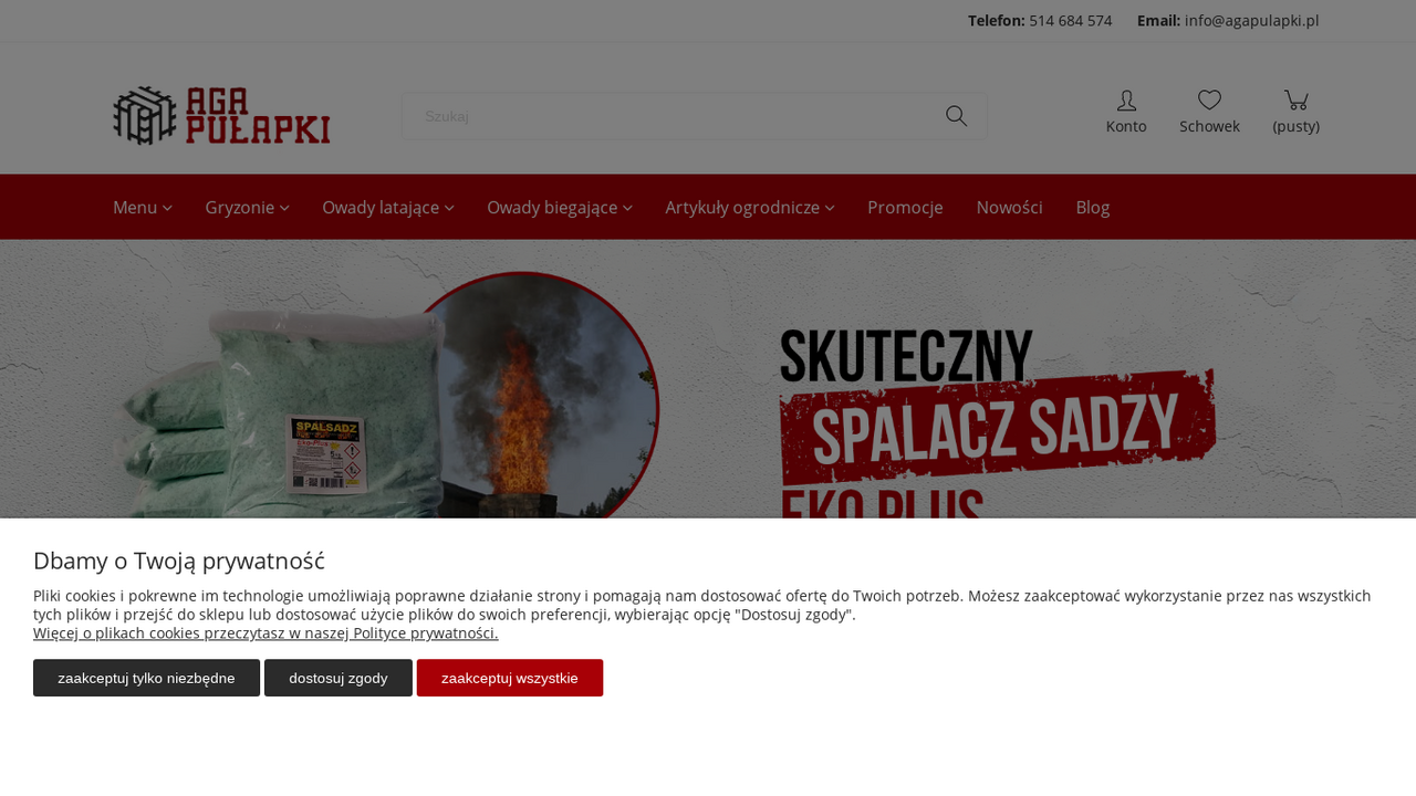 Środki do zwalczania szkodników Aga Pułapki cover