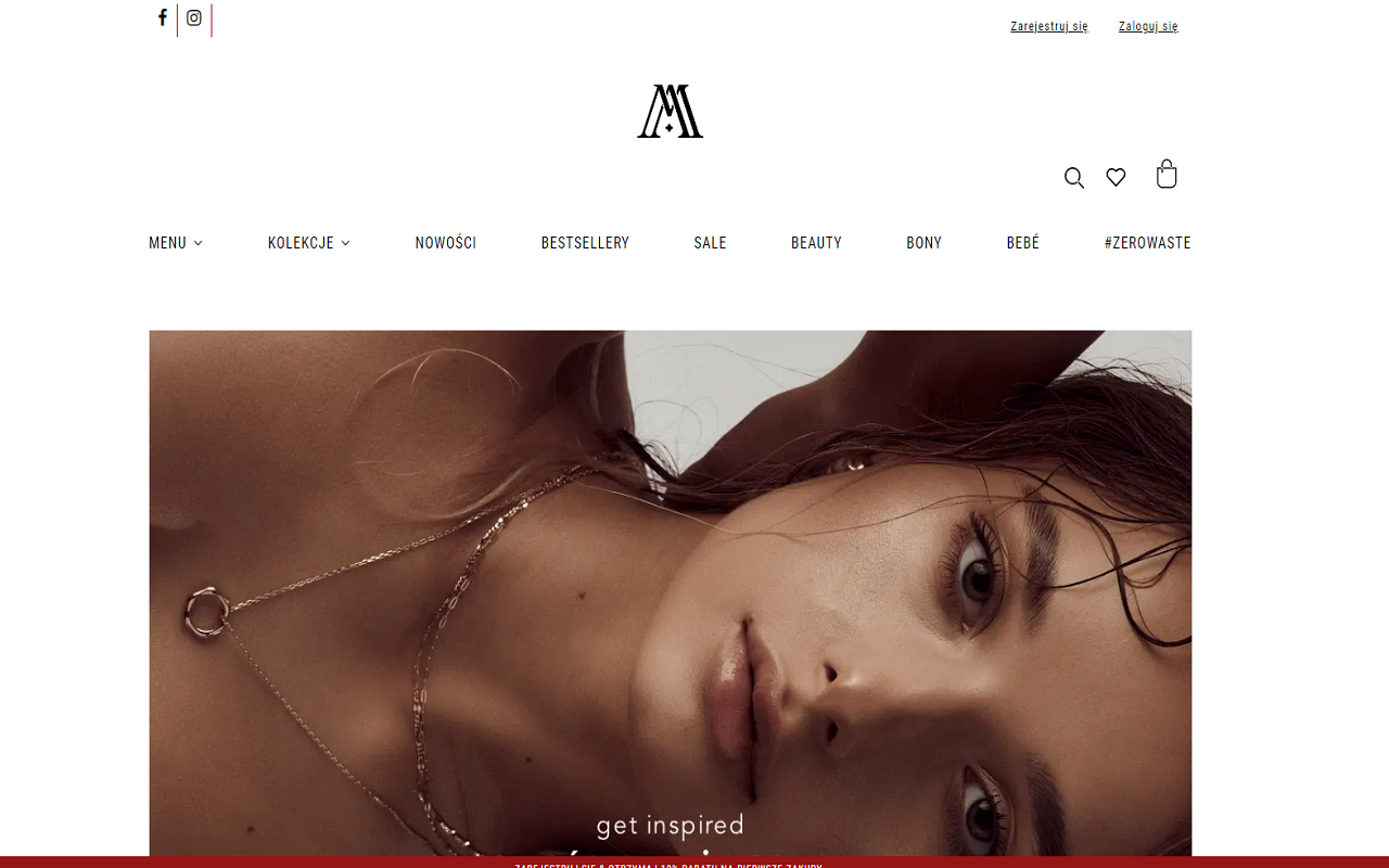 Sklep internetowy z biżuterią Alicja&Maria Jewellery cover