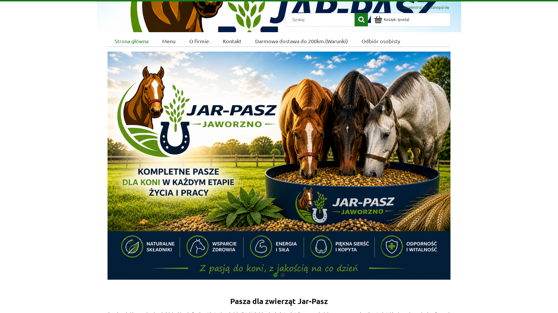 Pasza dla zwierząt JAR-PASZ cover